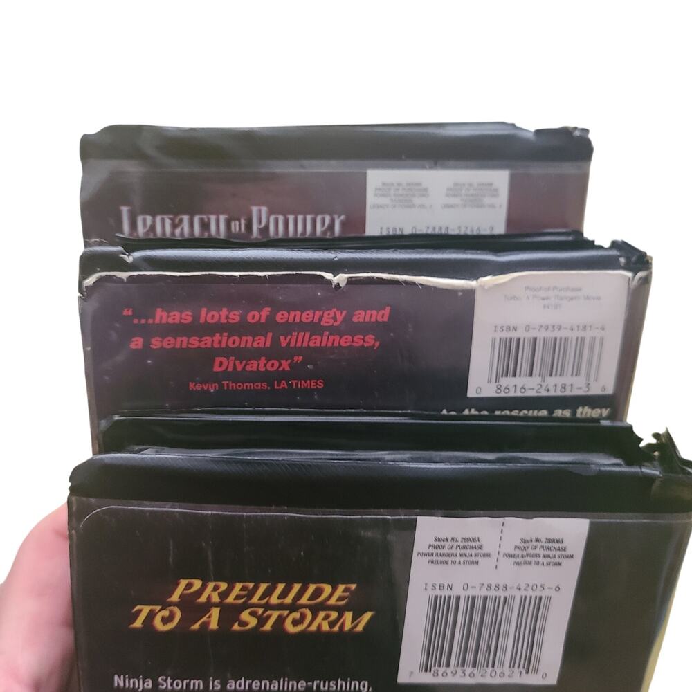 Power Rangers vhs  Lot - Picture 3 of 4